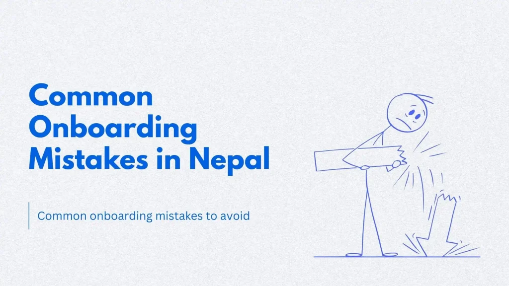 Illustration of a confused new employee facing unclear instructions.