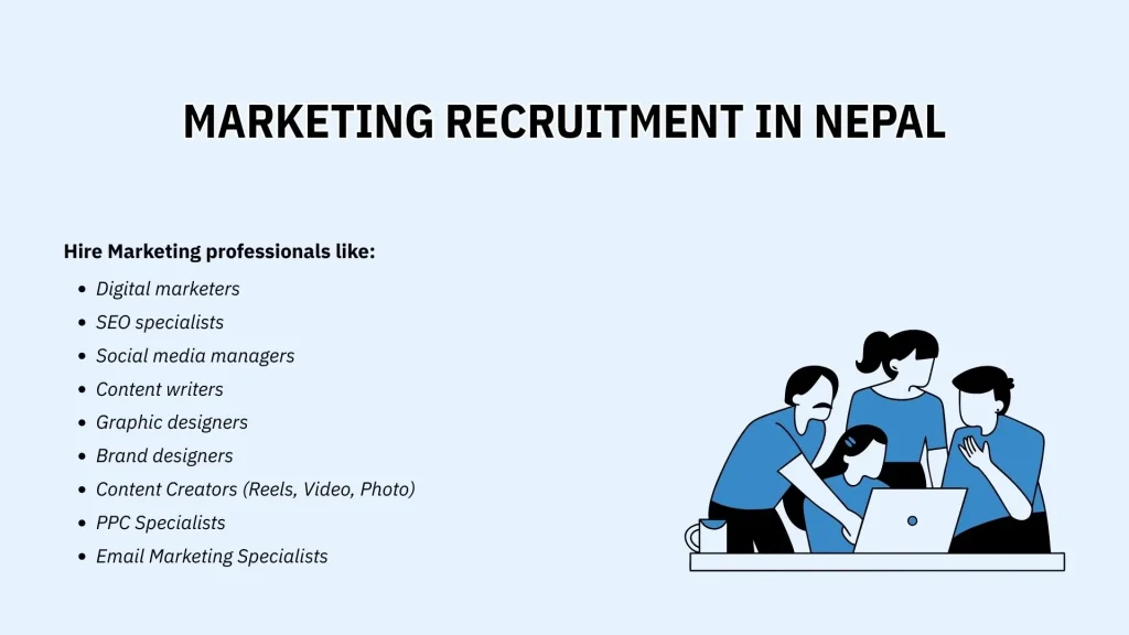 Marketing roles that Talentsathi helps to fill