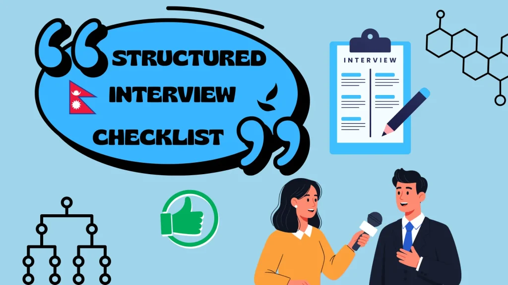 Structured Interview Checklist
