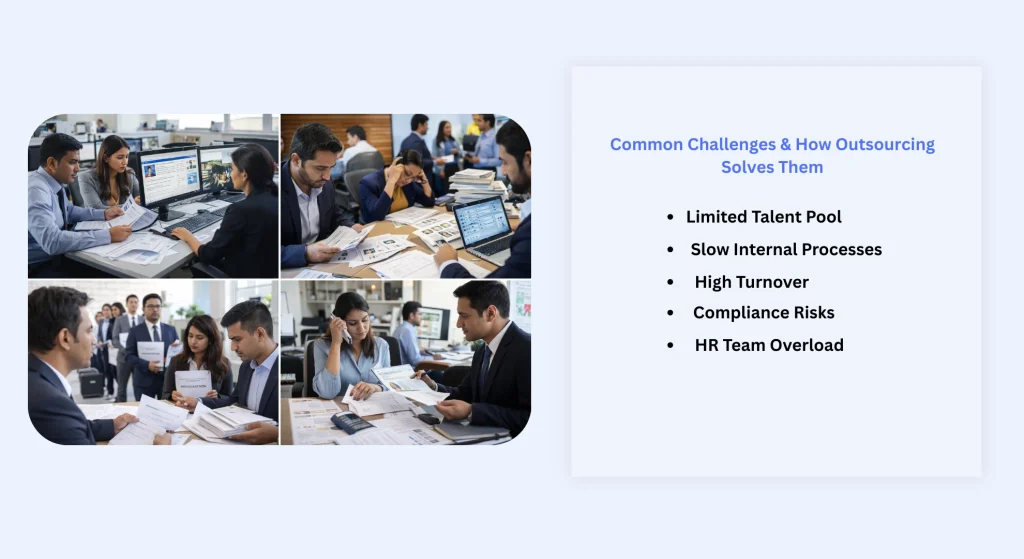 Nepali HR team facing hiring challenges solved by outsourced recruitment